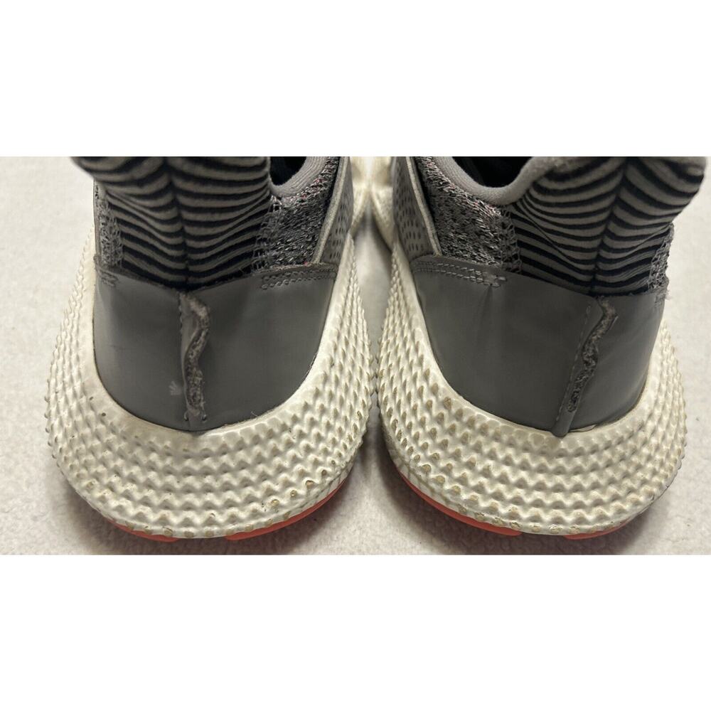 Adidas Prophere Men's Sneakers Sz 9.5 Gray Solar Red White Running Shoes CQ3023 - Picture 7 of 12